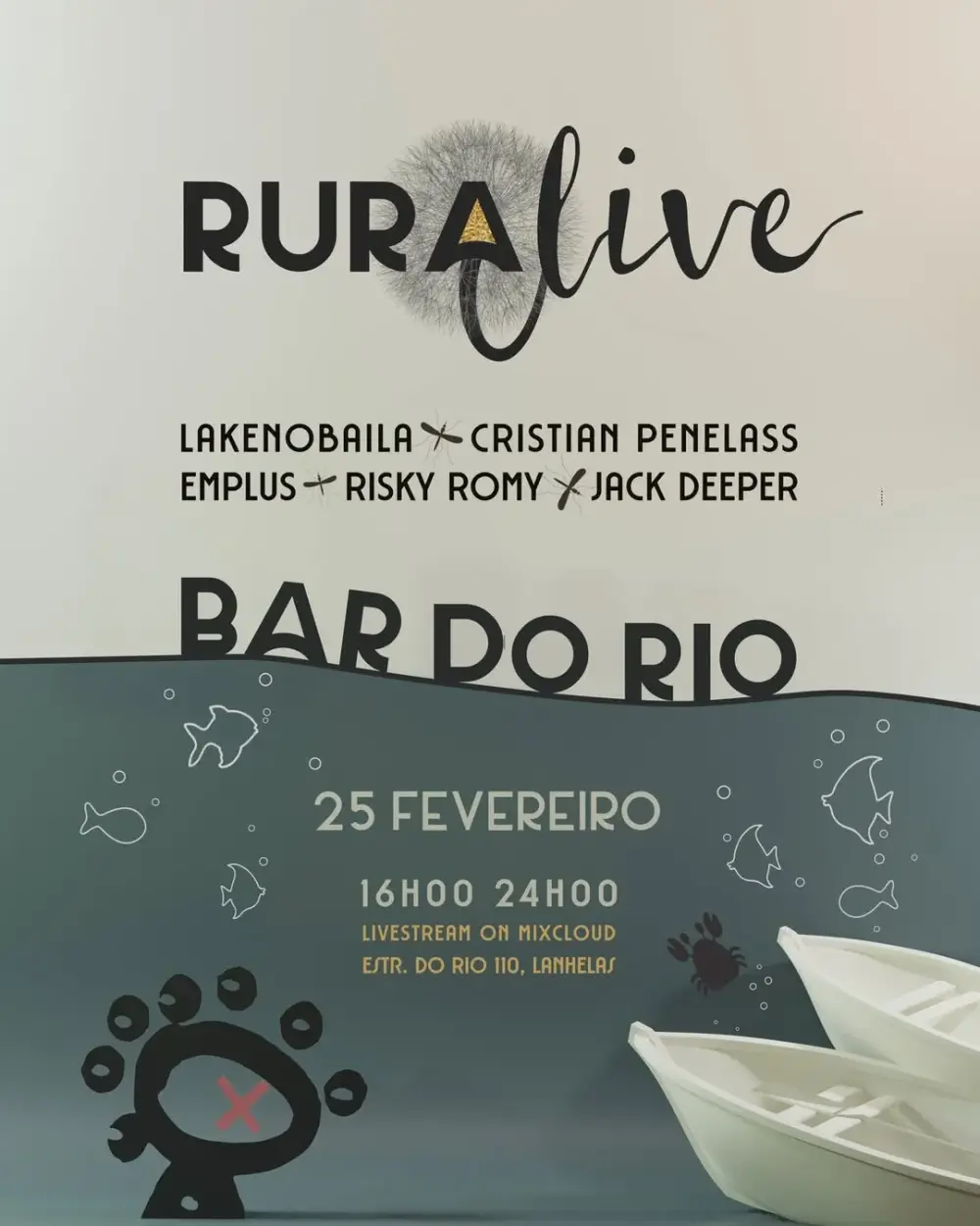 Flyer for Bar do rio - 1st edition