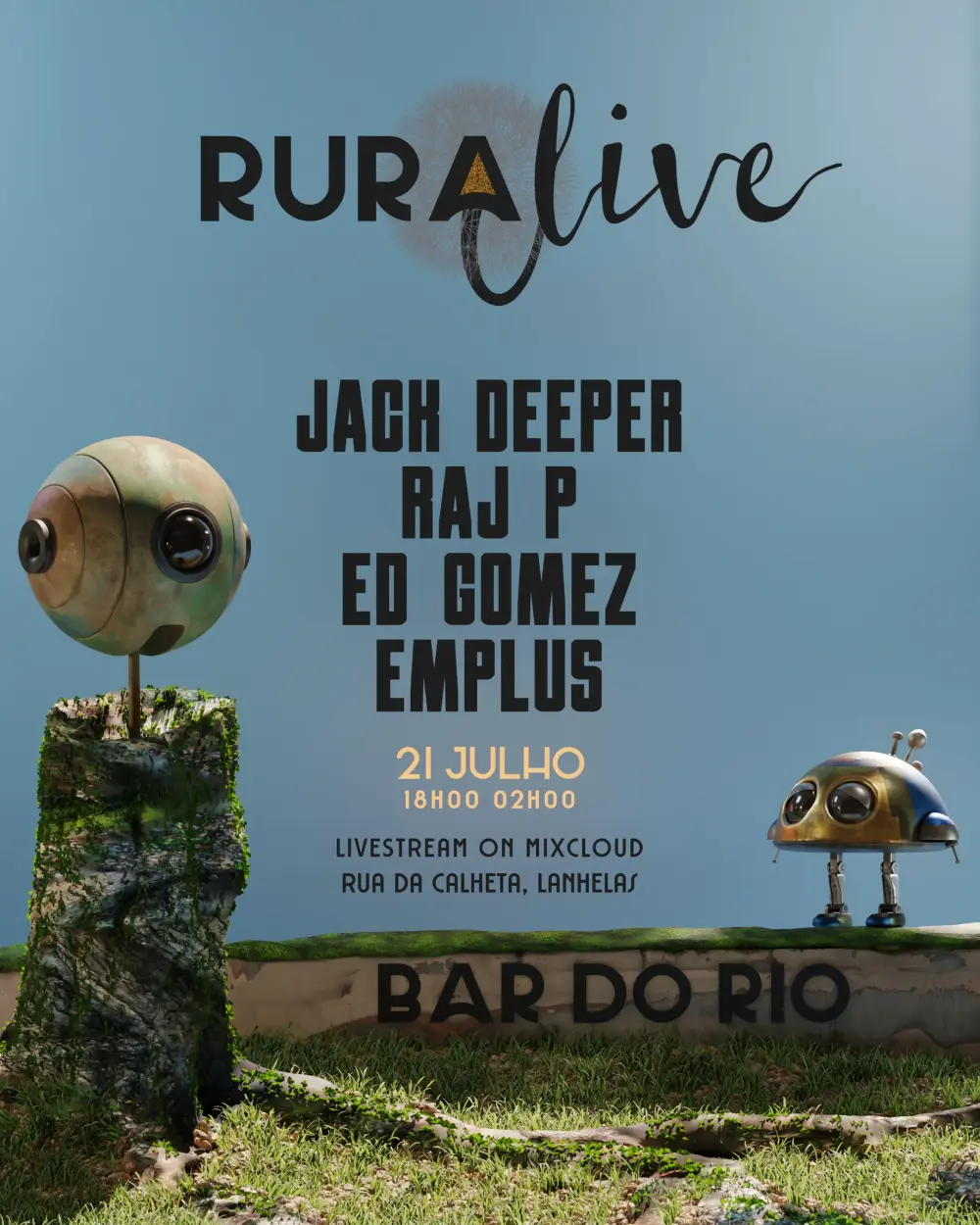 Flyer for Bar do rio - 3rd edition