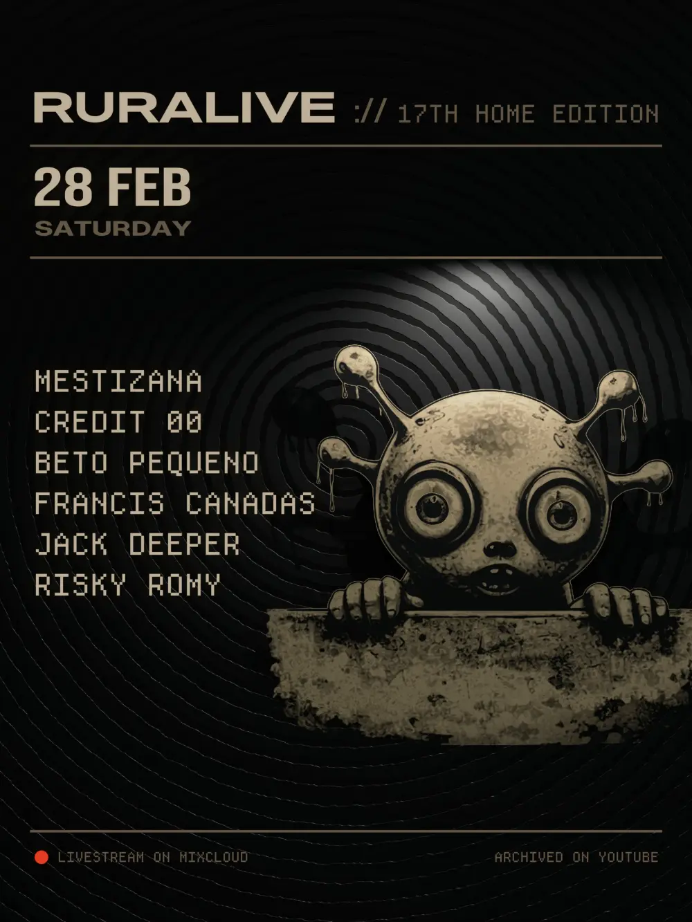 Flyer for Home Event - 17th edition
