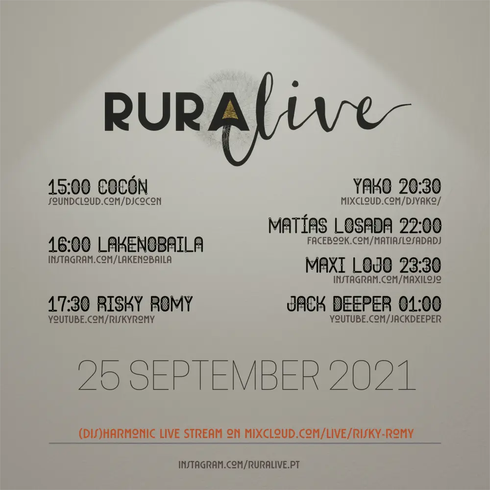 Flyer for Home Event - 1st edition