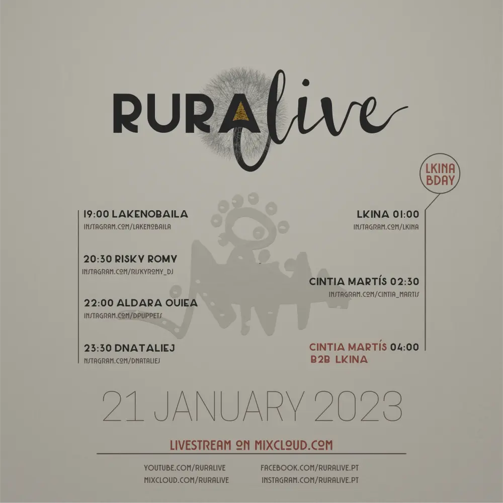 Flyer for Home Event - 8th edition