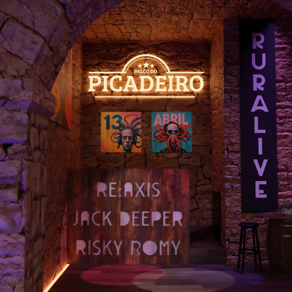 Flyer for Palco do Picadeiro - 1st edition