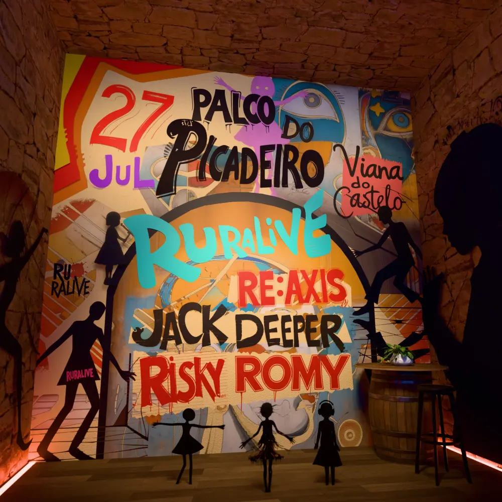 Flyer for Palco do Picadeiro - 3rd edition