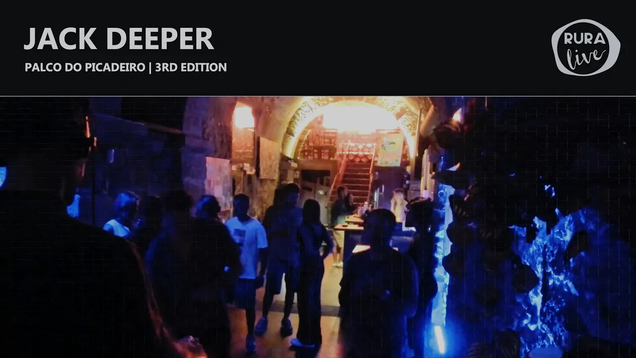 JACK DEEPER | DUB TECHNO/DEEP TECHNO | Palco do Picadeiro | 3rd edition