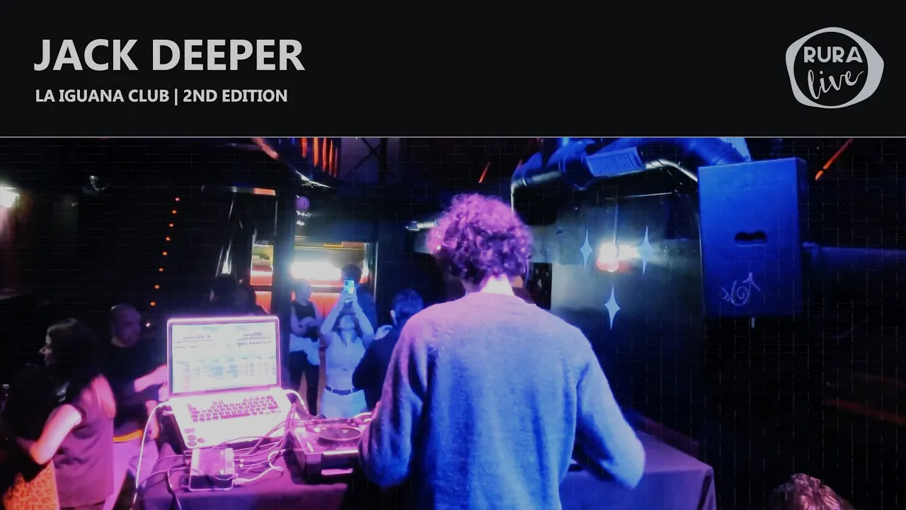 JACK DEEPER | MINIMAL HOUSE/DEEPTECH | La Iguana Club | 2nd edition