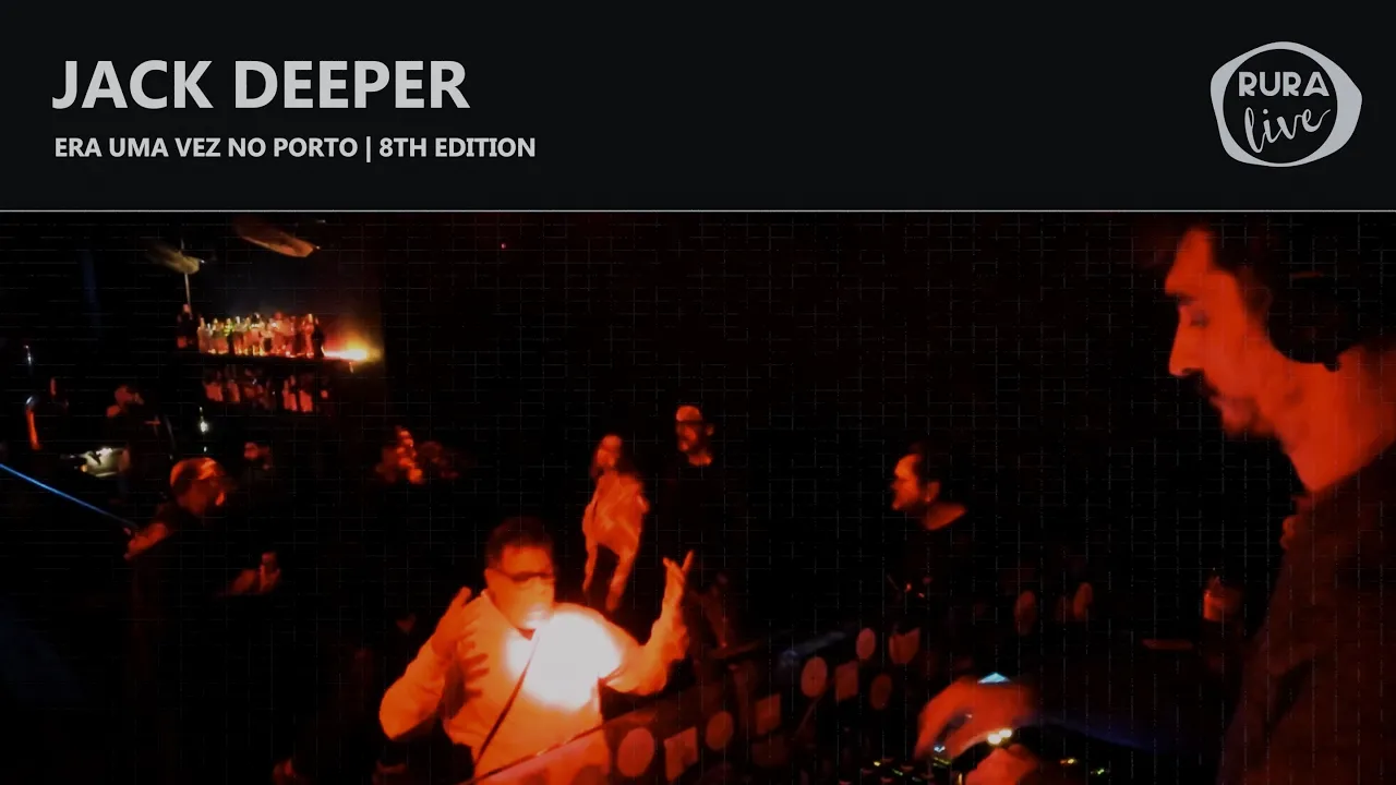 JACK DEEPER | SLOW TECHNO/DARK DISCO | Era Uma Vez No Porto | 8th edition (pt.1)